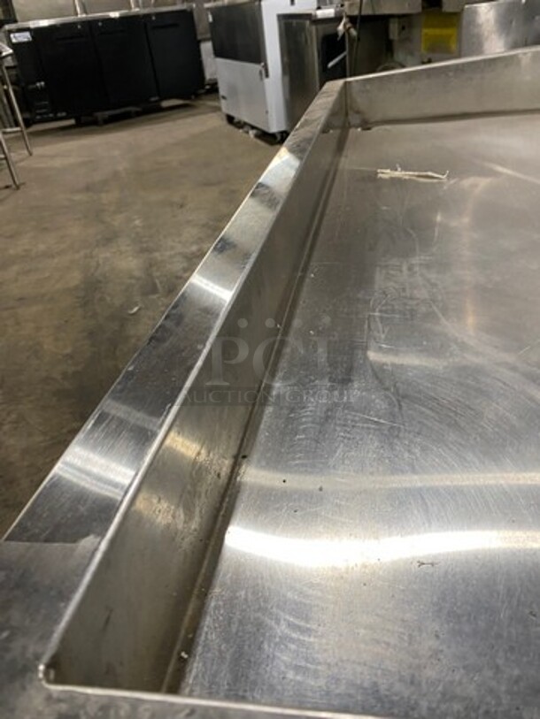 Commercial Ice Cooled Cold Pan! With Drain! All Stainless Steel! On Legs! - Image 6 of 6