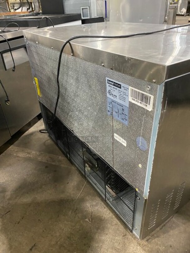 Everest Commercial 2 Door Lowboy/ Worktop Freezer! All Stainless Steel! Model: 69K053 SN: 4073334 115V 60HZ 1 Phase - Image 4 of 8