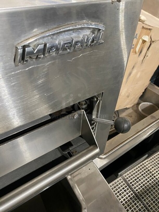Imperial Commercial Countertop Electric Powered Salamander! All Stainless Steel! - Image 7 of 8