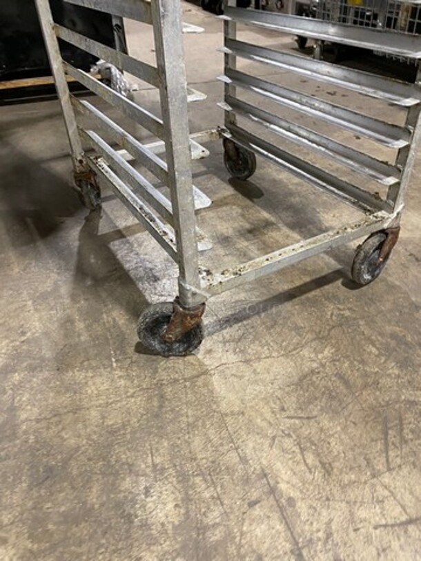 Metal Commercial Pan Transport Rack! On Casters! - Image 4 of 4