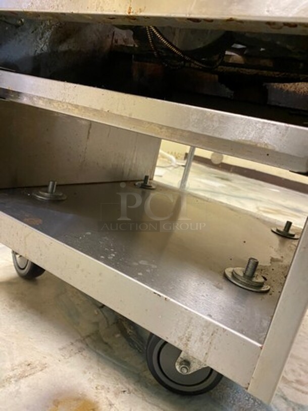 LATE MODEL! 2020 Asber Commercial Gas Powered Single Burner Stock Pot Range! Stainless Steel! On Casters! WORKING WHEN REMOVED! - Image 7 of 10
