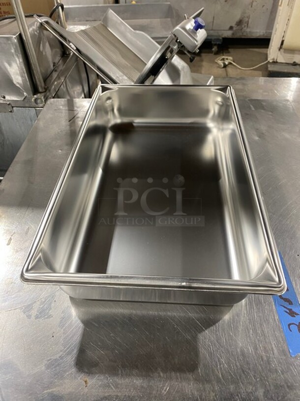 SWEET! Vollrath Commercial 4" Deep Full-Size Drop In Pan! All Stainless Steel! Model 30042! - Image 2 of 6