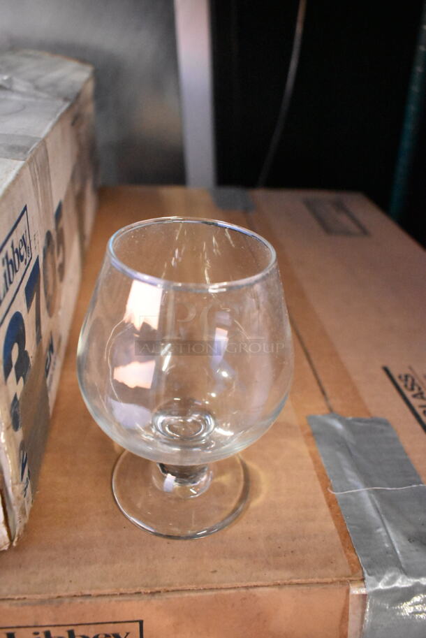 3 Boxes of 24 BRAND NEW! Libbey 3705 Embassy 12 oz Brandy Glasses. 3 Times Your Bid! - Image 1 of 4