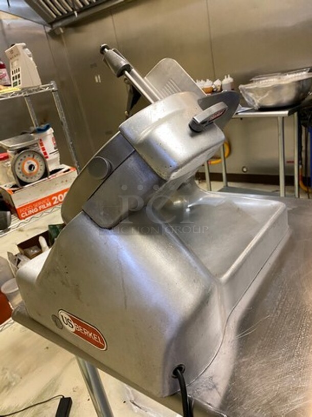 Berkel Commercial Countertop Deli/ Meat Slicer! All Stainless Steel! WORKING WHEN REMOVED! - Image 4 of 7