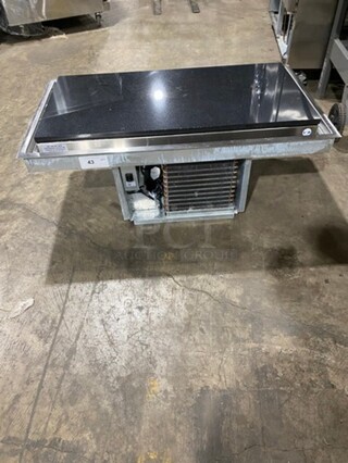 DELFIELD Stainless Steel Commercial MARBLE TOP Cold Pan Drop In! 
Model N8245GP Serial # 1905150000933
115V/60Hz/ 1 Phase
