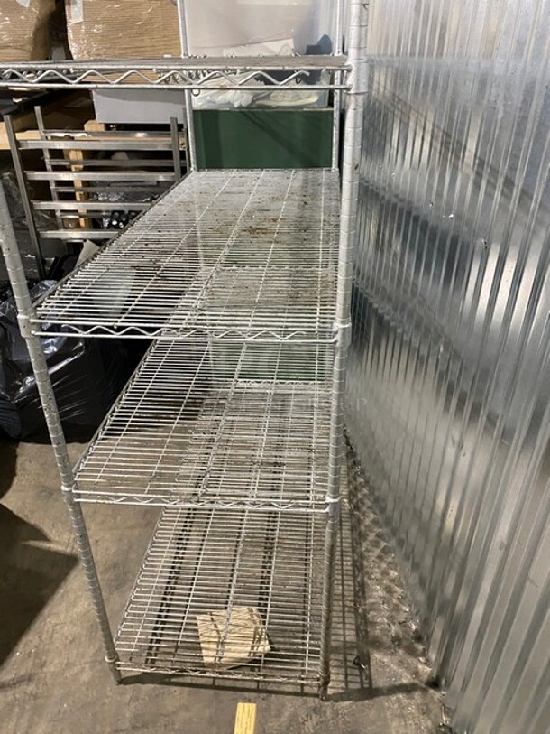 Four Tier Wire Shelving! - Image 4 of 7