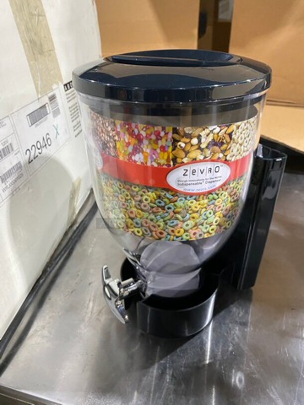 NEW! IN THE BOX! Zevro Countertop Dual Hopper Cereal Dispenser! - Image 2 of 5