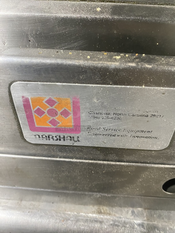 Marshall Countertop All Stainles Steel Crisp-N-Hold Dump Station! Model RR5-18 Serial 1019H 59876! 120V1 Phase! Working When Removed!  - Image 2 of 6