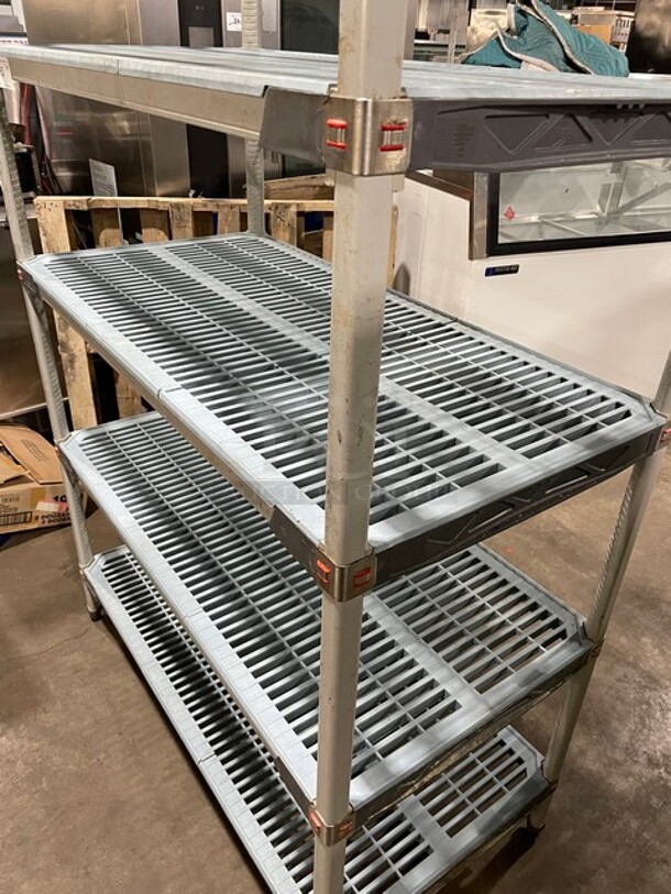 Metro Max Commercial 5 Tier Storage Rack! On Legs!  - Image 7 of 8