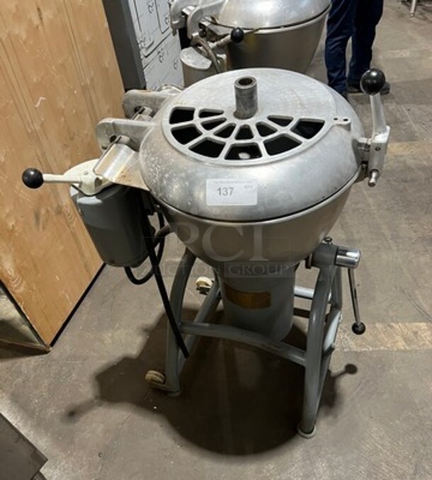 Hobart Commercial Heavy Duty VCM Vertical Cutter/Mixer/Mincer! All Stainless Steel! Model: VCM40 240V 60HZ 3 Phase - Image 1 of 6
