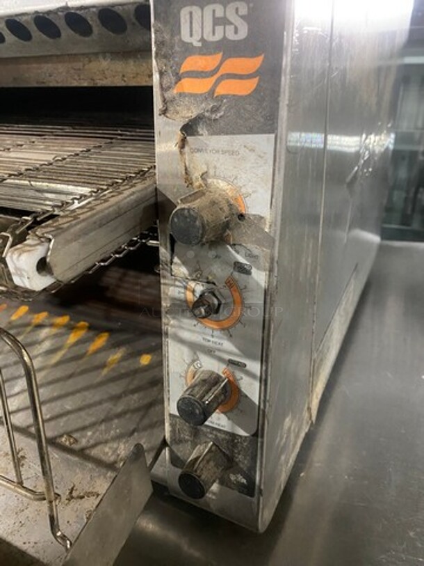 Holman QCS Commercial Countertop Conveyor Toaster! All Stainless Steel!  - Image 6 of 8