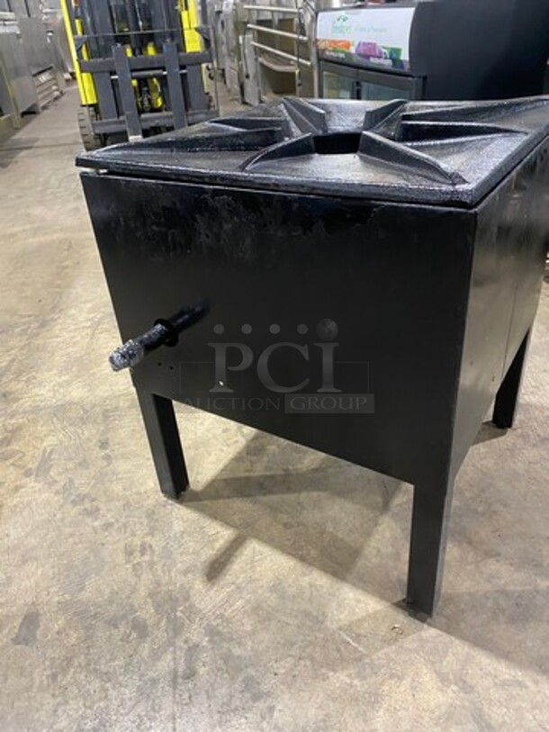 Garland Commercial Countertop Gas Powered Single Burner Stock Pot Range! On Small Legs! - Image 3 of 8