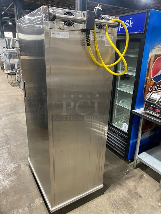 Nice! Cres Cor Commercial Roast-N-Hold Oven! With Split Doors! Electric! All Stainless Steel! On Casters! MODEL CO151F1818B2083 SN:212907 208V 60HZ 3 Phase! Working When Removed!  - Image 3 of 10