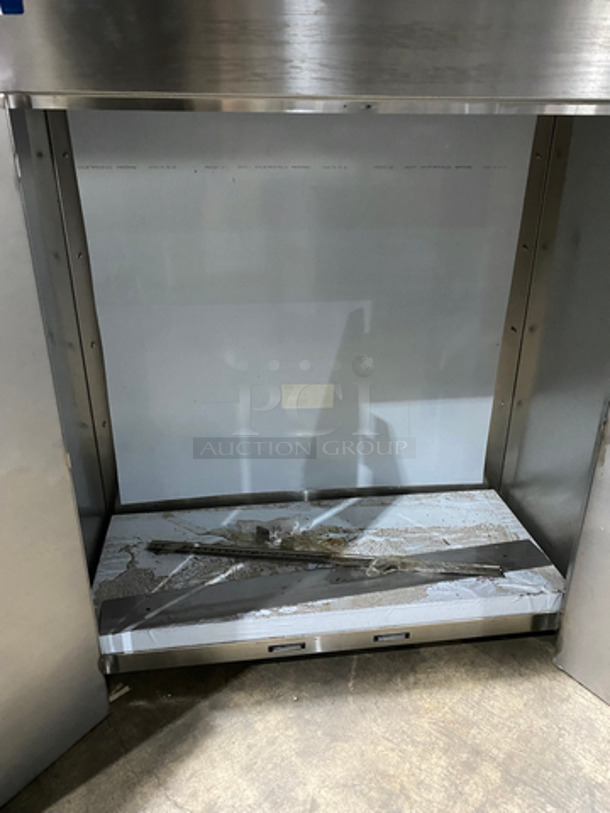 Commercial Heavy Duty 2 Door Wall Storage Cabinet! Solid Stainless Steel! - Image 6 of 7