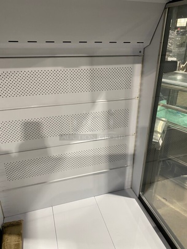 NICE! NEW!  Parisi Royal Commercial Refrigerated Open Grab-N-Go Case Merchandiser! With View Through Sides! With Front Cover! - Image 5 of 8