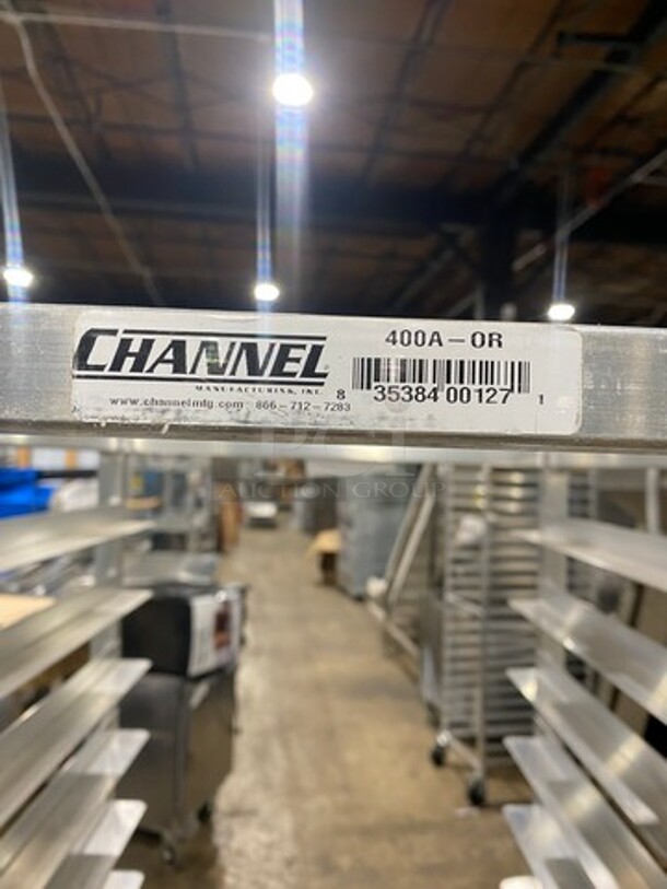 NEW! Channel Commercial Welded Pan Transport Rack! Model 400A! On Casters! - Image 5 of 6