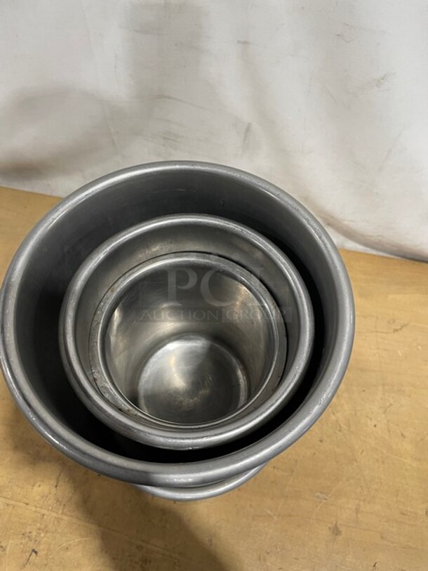 Vollrath Stainless Steel Assorted Bain Marie Pots! 4X Your Bid!  - Image 3 of 8