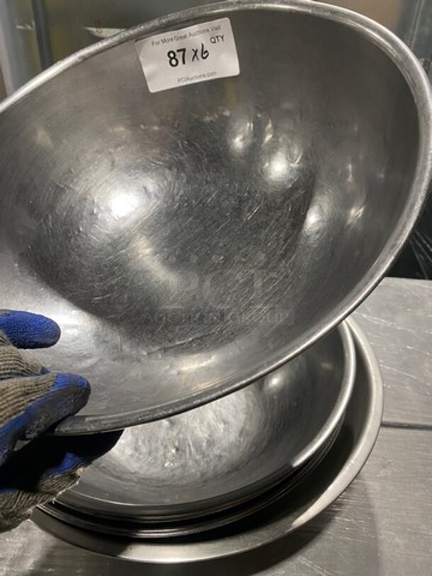 Assorted Size Stainless Steel Mixing Bowls! 6x Your Bid! - Image 4 of 8