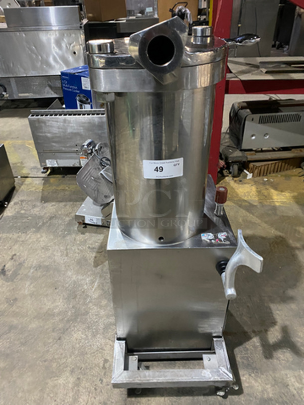 NICE! Commercial Automatic Sausage Stuffer! All Stainless Steel! On Casters!