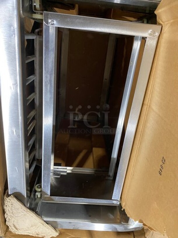BRAND NEW! IN THE BOX! Lakeside Commercial Tray Dispenser! Solid Stainless Steel! ASSEMBLY NEEDED! - Image 3 of 3
