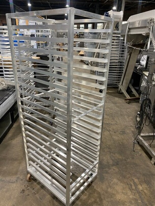 New! Channel Commercial Welded Pan Transport Rack! Model 400A On Casters! - Image 3 of 6