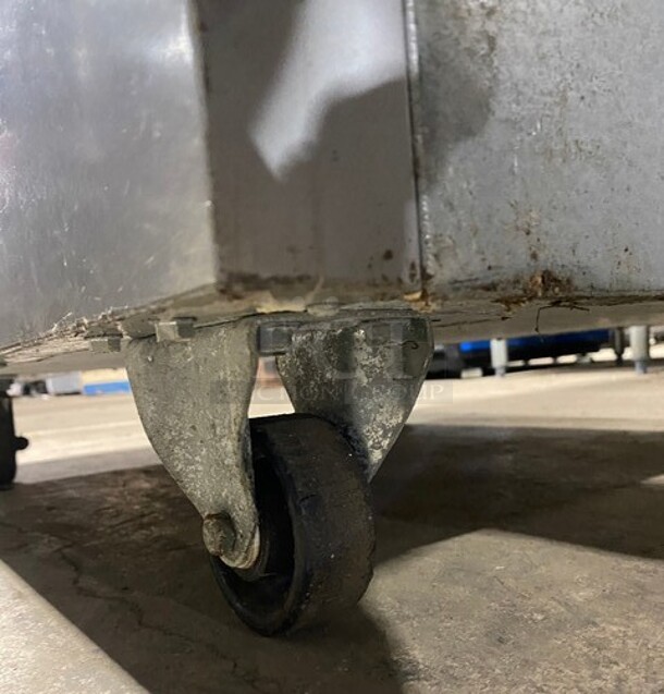 Beverage Air Stainless Steel Commercial 2 Half Size Door Reach In Freezer! On Commercial Casters! MODEL HF1HC1HSRC18 SN: 12902745 115V 1PH - Image 10 of 11