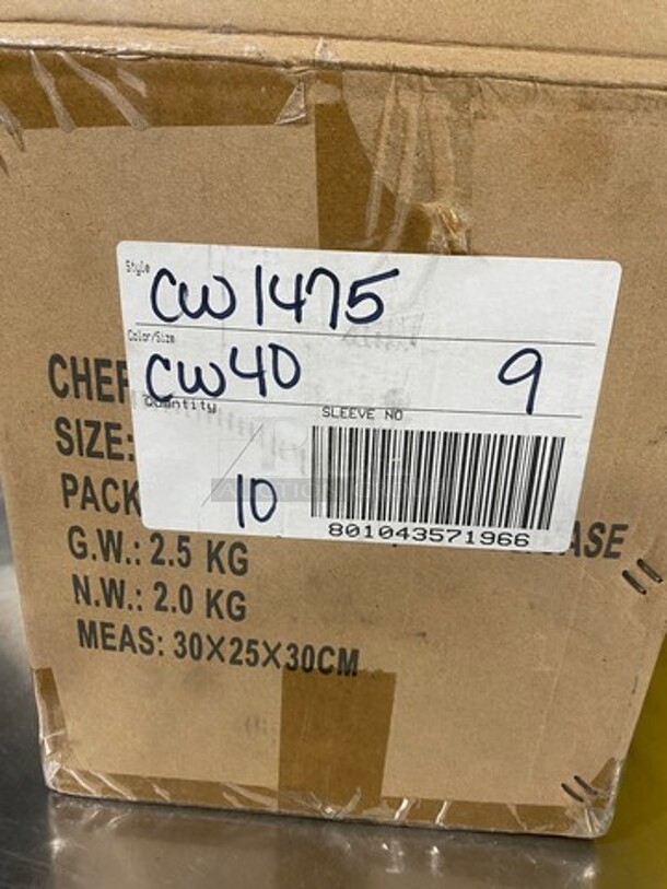 NEW! IN THE BOX! White 9" Chef Hat! - Image 4 of 4