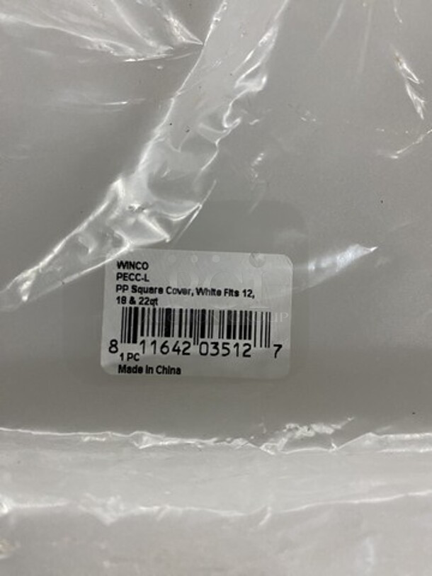 Winco! Food Pan Covers!  - Image 3 of 5