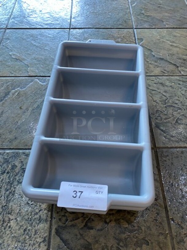 ALL ONE MONEY! Gray Poly Utensil Organizer! - Image 1 of 3