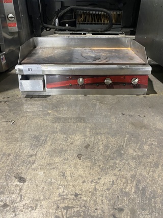 AVANTCO Countertop Eletric Powered Flat Griddle! With Back and Side Splashes! Working When Removed!