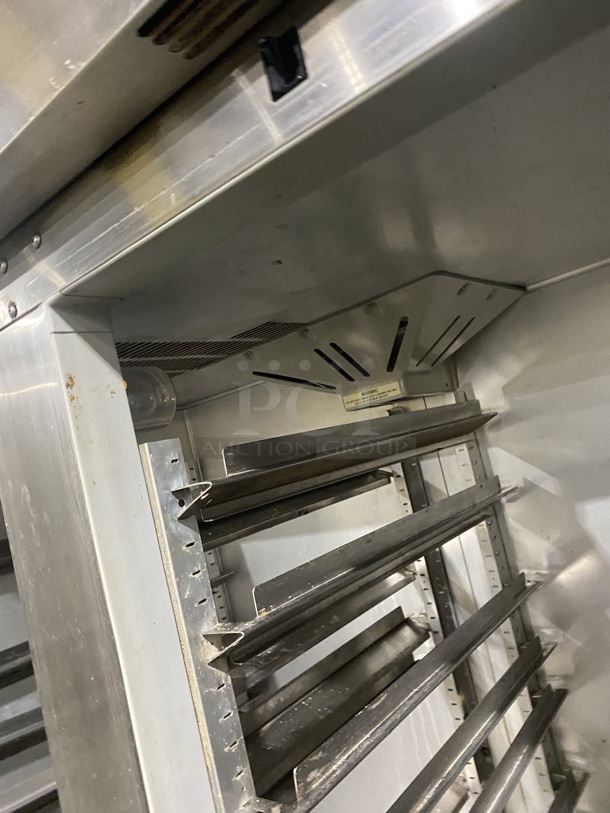Hoshizaki Commercial 2 Door Reach In Refrigerator! All Stainless Steel! On Casters! Model: RH2AAC SN: N60580G! 115V 1 Ph! - Image 6 of 9