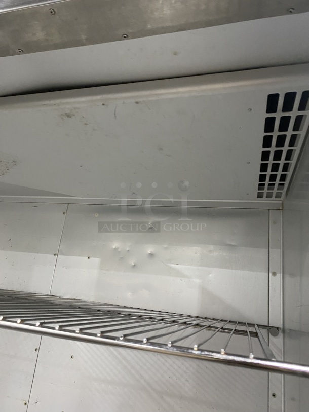 Traulsen Heavy Duty Commercial Stainless Steel 2 Door Reach In Freezer! With Racks!  208 Volts, 1 Phase! Model ALT232WUT Serial 227187! On Casters! Working When Removed!  - Image 7 of 9