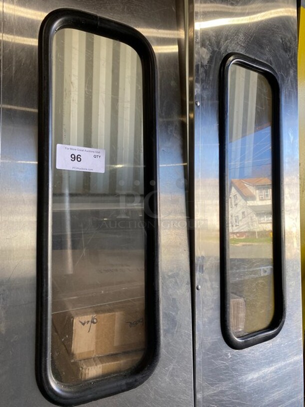 Eliason Stainless Steel 18" Commercial Swinging Doors!  - Image 2 of 3