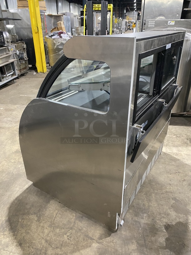 WOW! CSC All Stainless Steel Commercial Refrigerated Open/Display Case! MODEL: SBBR/DG45250-S4 SN:2057667 120V 1Ph! Remote Compressor/No Compressor!  - Image 3 of 7