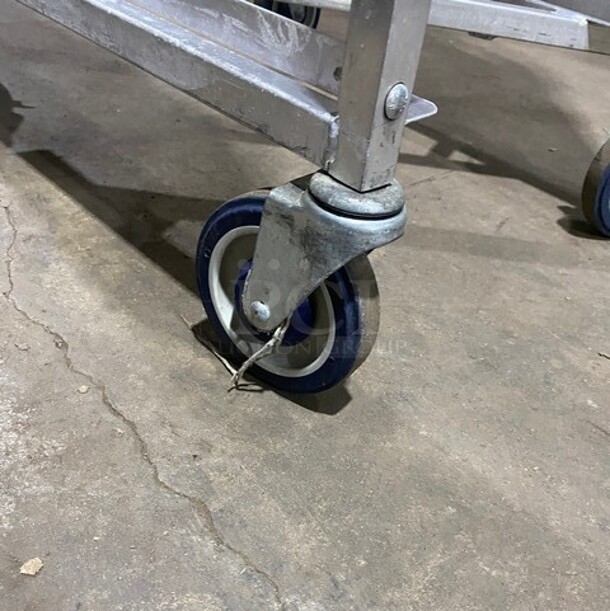 Channel Metal Commercial Pan Transport Rack! On Casters! - Image 5 of 7