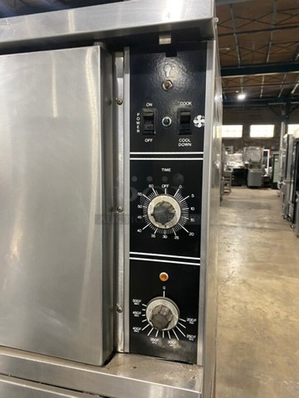 Garland Commercial Gas Powered Double Deck Convection Oven! Metal Oven Racks! All Stainless Steel! 2x Your Bid Makes One Unit! - Image 8 of 12
