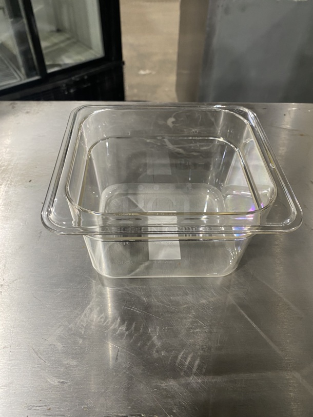 New In The Box! Winco 1/6 Poly Food Pans! 4 Inch Deep! 12 x You Bid! - Image 3 of 7