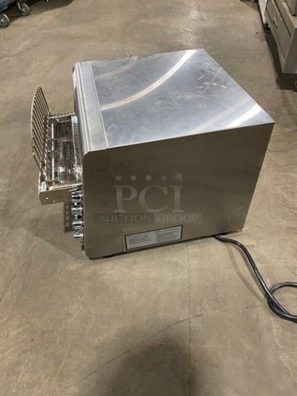 QCS Commercial Countertop Conveyor Toaster Oven! All Stainless Steel! Model: QCS395HC 208V 60HZ 1 Phase - Image 4 of 9