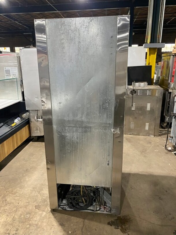 Leader Commercial Single Door Reach In Refrigerator! All Stainless Steel! Model LR30SC Serial PT09M0582! 115V 1Phase! - Image 4 of 7