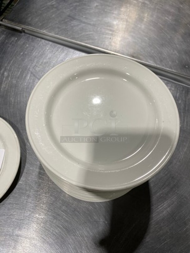 ALL ONE MONEY! Small White Dessert Plates! - Image 2 of 4