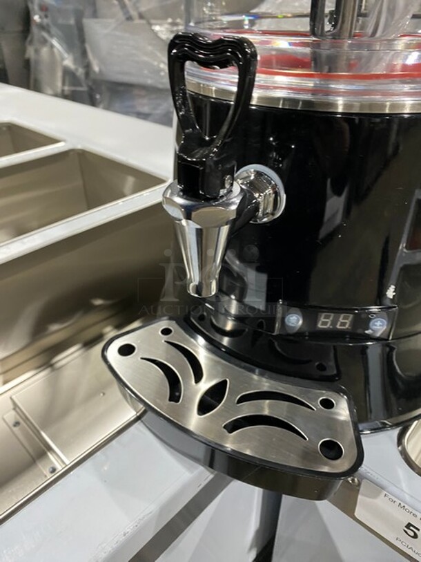 NEW! Coldline Commercial Countertop Hot Chocolate Machine! 110V! Model: CH10L SN: 2212115! - Image 4 of 8