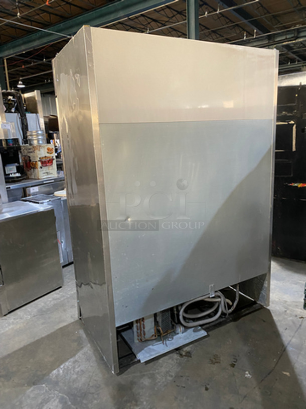 Turbo Air Commercial 2 Door Reach In Cooler! All Stainless Steel! NOT TESTED! Model: MSR49NM SN: NR49310084 110/120V 60HZ 1 Phase - Image 4 of 8