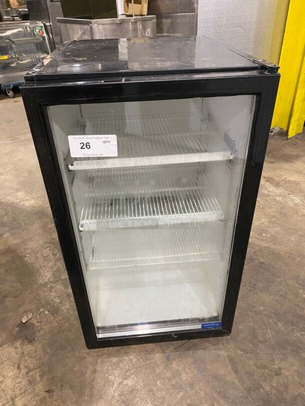 Amazing! Frigoglass UR30-CC ENERGY STAR Metal Mini Cooler Merchandiser w/ Poly Coated Racks. 115 Volts, 1 Phase - Image 1 of 7