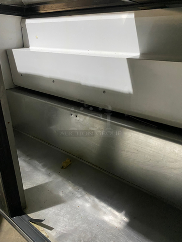 NICE! True Commercial Refrigerated Sandwich Prep Table! With 2 Door Underneath Storage Space! All Stainless Steel! On Casters! Model: TSSU4808 SN: 7493962 115V 60Hz 1 Phase - Image 6 of 9