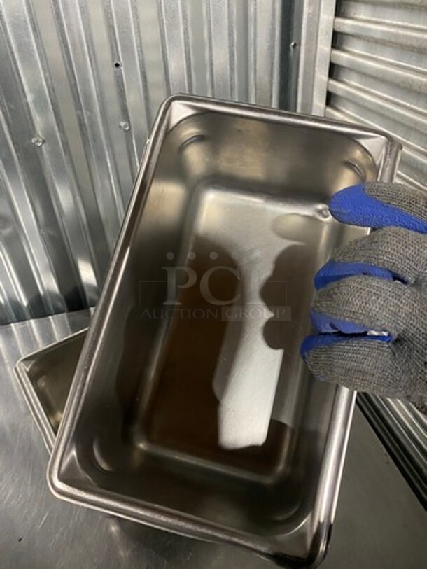 Vollrath Stainless Steel 1/3 Deep Drop In Pan! 5 X Your Bid! - Image 5 of 7