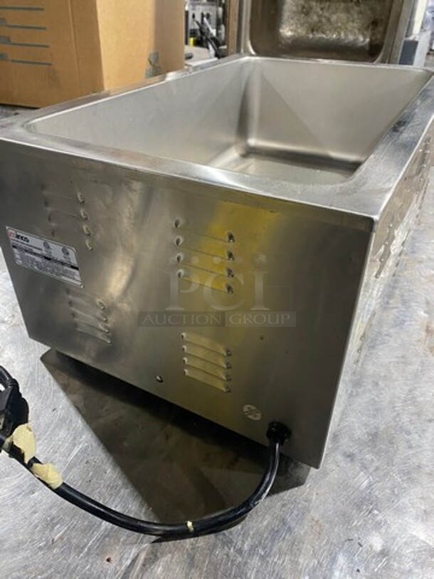 Winco Commercial Countertop Single Well Food Warmer! All Stainless Steel! MODEL FWS600 SN:FWS60010013001 120V - Image 3 of 8