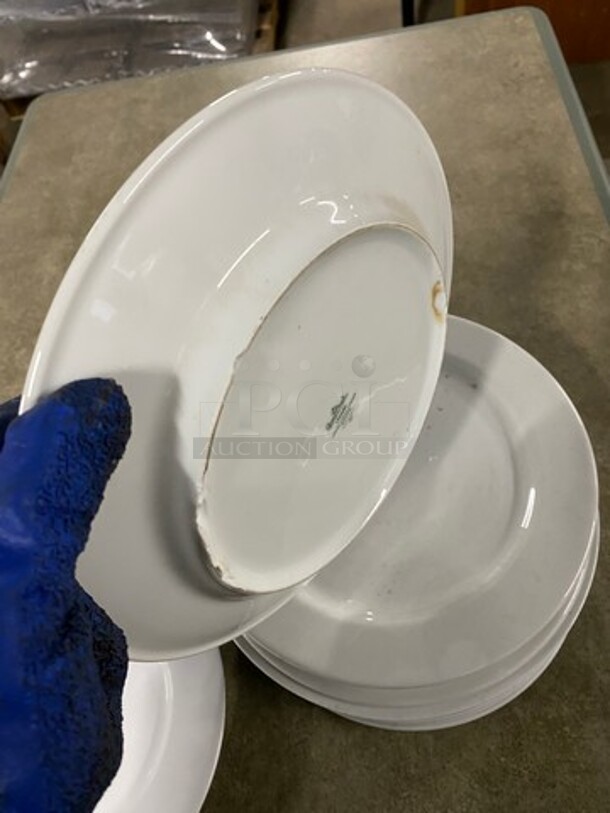 White Ceramic Serving Plates! 12x Your Bid! - Image 5 of 5