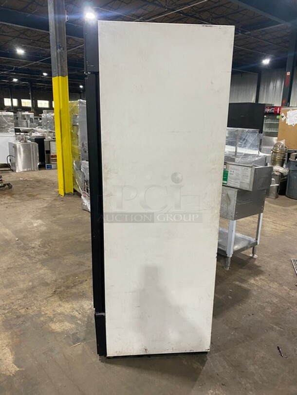 AMAZING! True Commercial 2 Door Reach In Freezer Merchandiser! With Poly Coated Racks! Model GDM49F Serial 13920528! 115/208/230V 1Phase! WORKING WHEN REMOVED!
 - Image 3 of 10