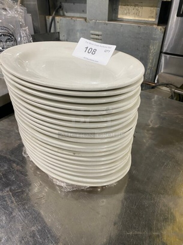 ALL ONE MONEY! WHITE OVAL PLATES! - Image 2 of 7