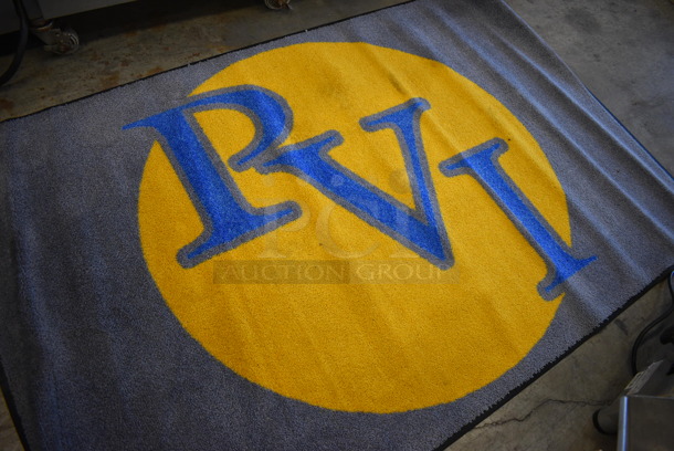 Gray Floor Rug w/ PVI Logo. 67x43 - Image 3 of 6